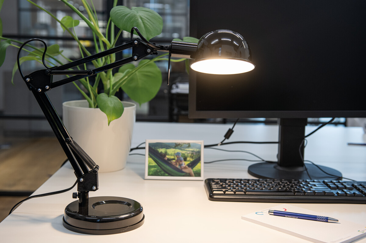 Kanlux 19301 Lampka biurkowa PIXA KT-40-B KANLUX