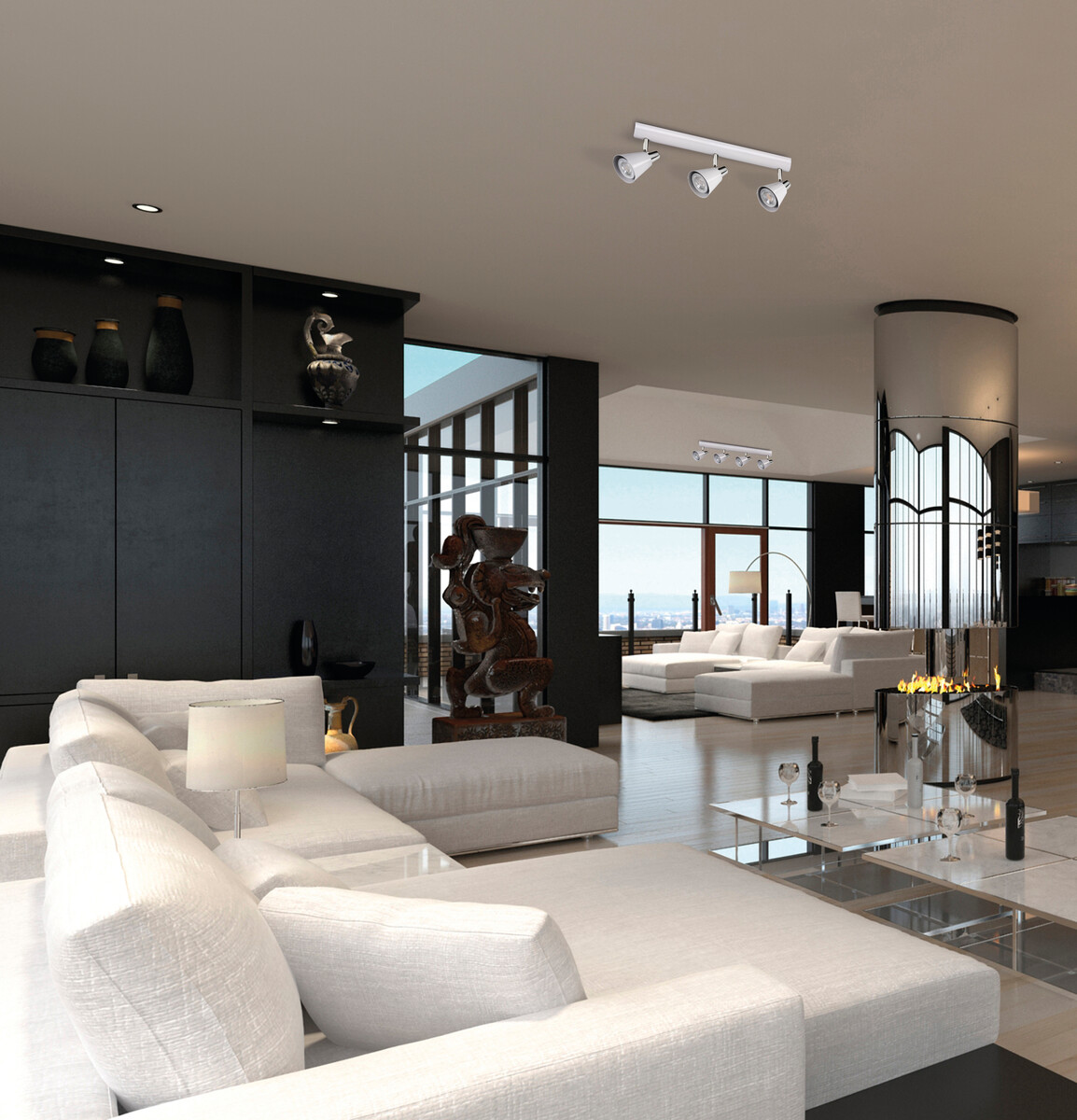 Kanlux 33094 Oprawa ścienno-sufitowa SEMPRA EL-3I W-SR KANLUX