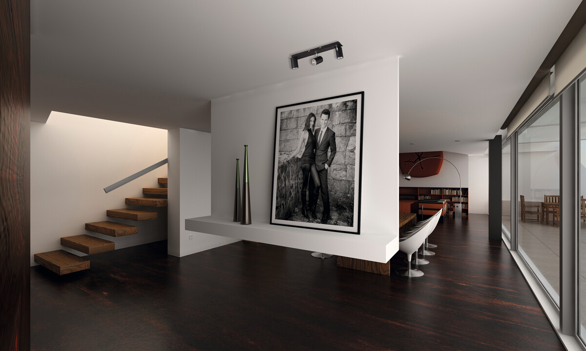 Kanlux 35695 Oprawa ścienno-sufitowa EVALO EL-3I B-SR KANLUX