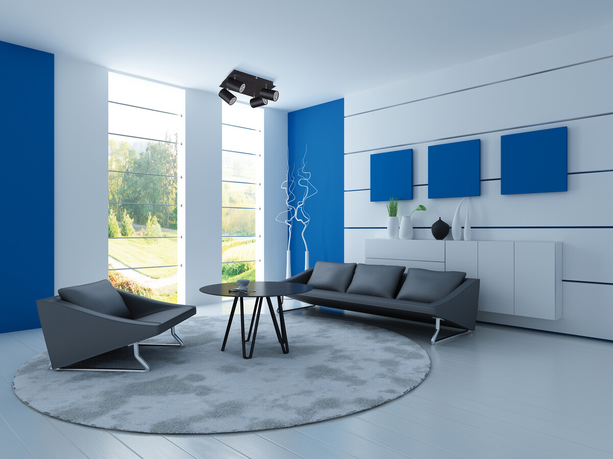 Kanlux 35697 Oprawa ścienno-sufitowa EVALO EL-4O B-SR KANLUX