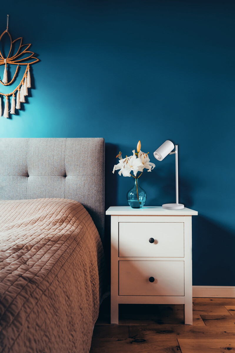 Kanlux 35785 Lampa stołowa EVALO TL GU10 W-SR KANLUX