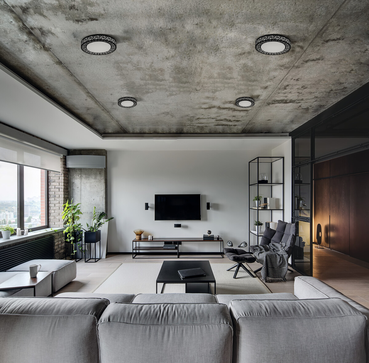 Kanlux 37325 Plafoniera LED AMAZI LED 17,5W NW B KANLUX